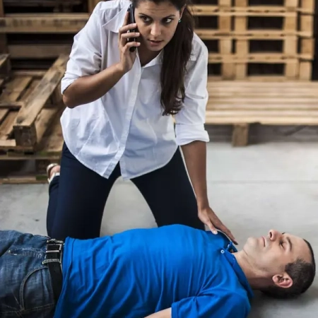 emergency first aid at work